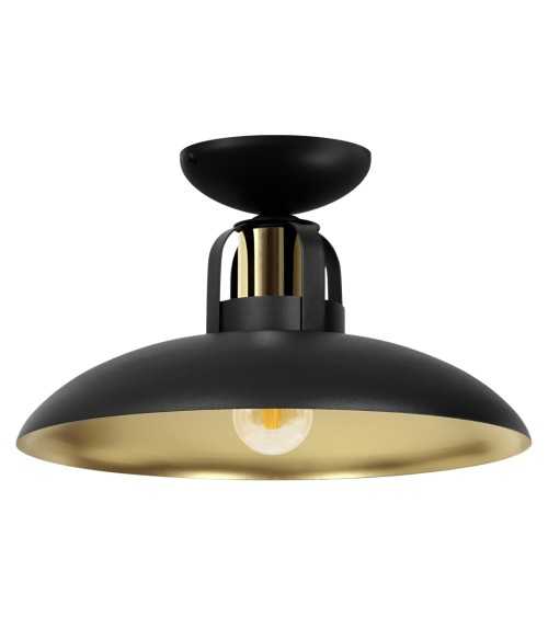 Lampa sufitowa FELIX BLACK/GOLD 1xE27