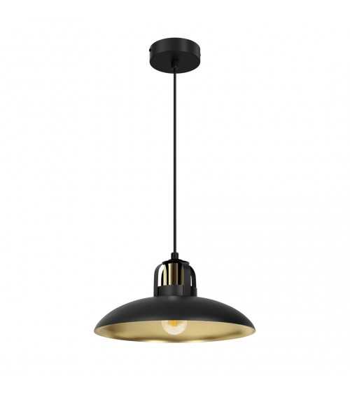 Lampa wisząca FELIX BLACK/GOLD 1xE27