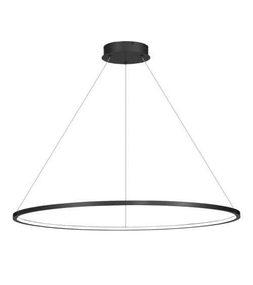 Lampa wisząca Saturno Black 57W LED