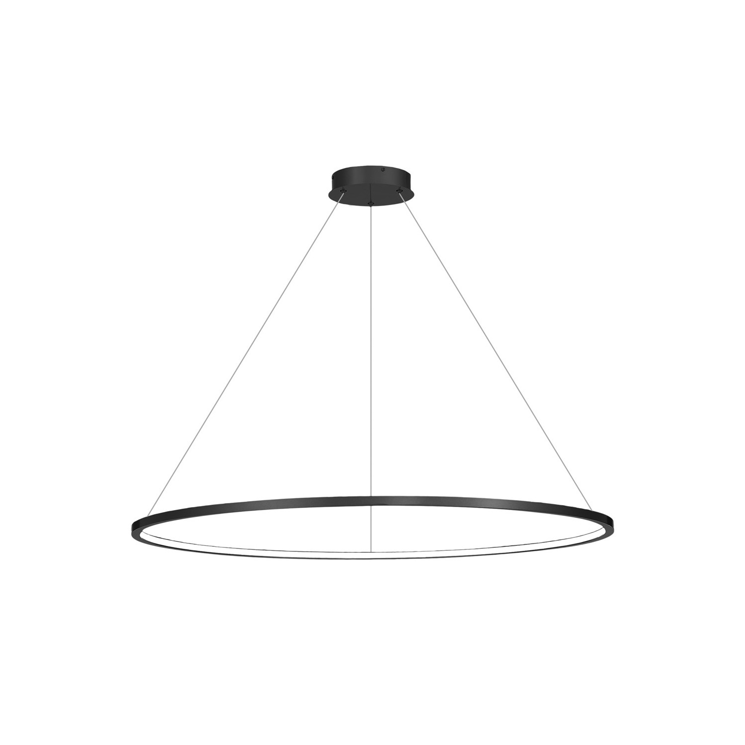 Lampa wisząca Saturno Black 65W LED