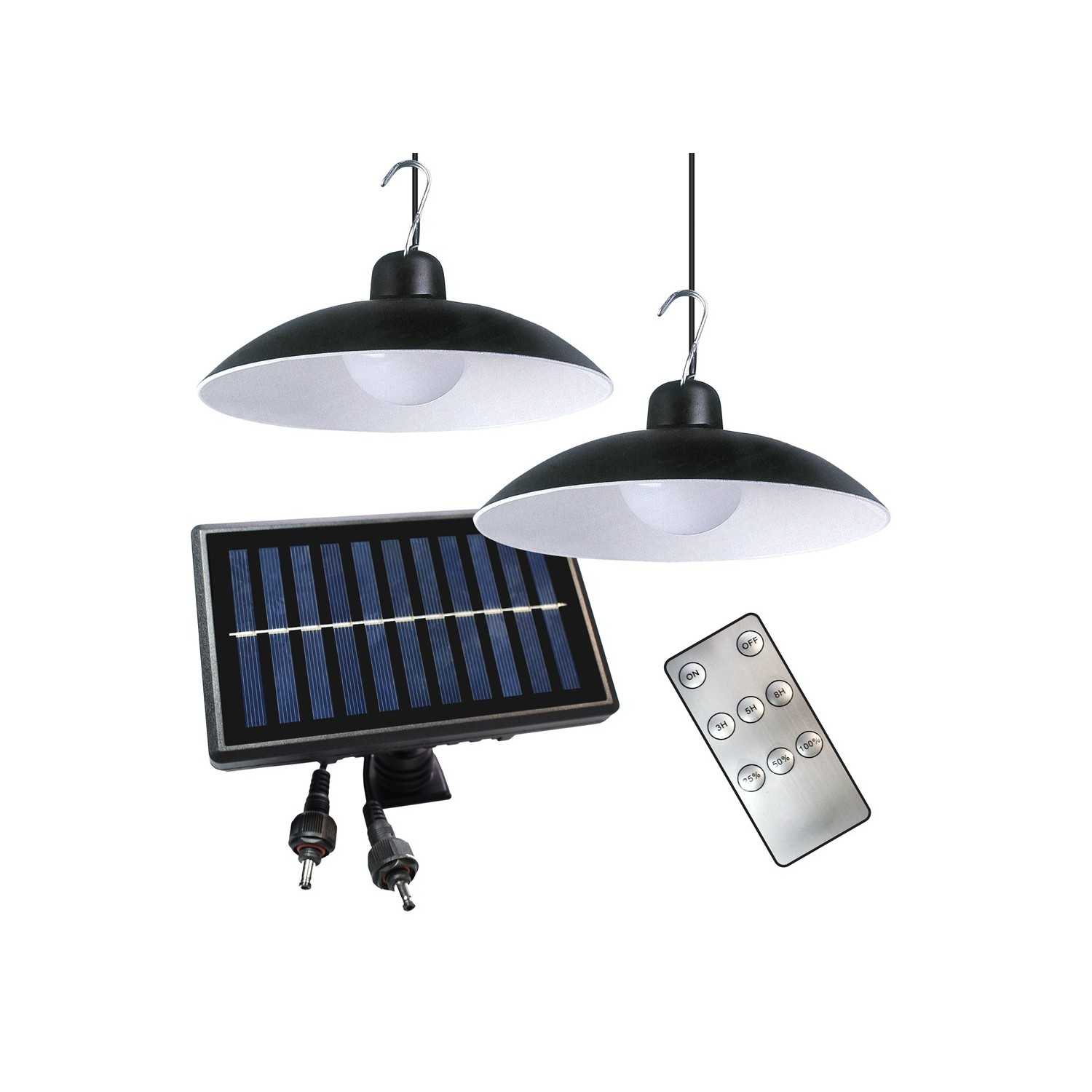 Lampa Solarna Saturn Podwójna