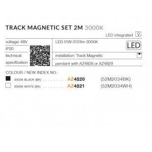 Zestaw magnetyczny TRACK MAGNETIC 52M2034SET 3000K