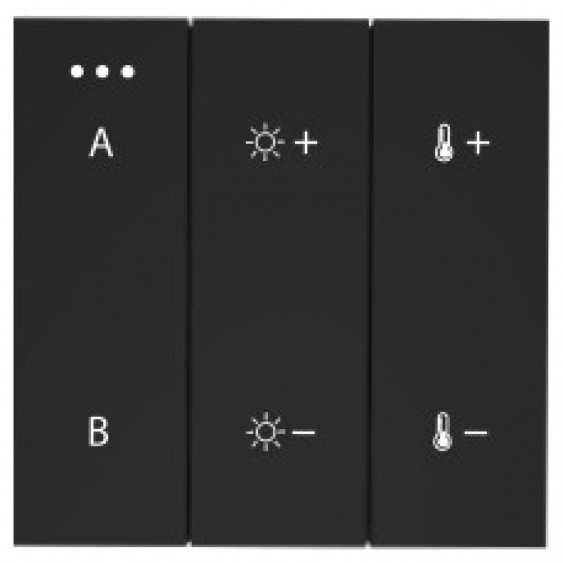 AZ5209 - SWITCH PANEL REMOTE CONTROL 2-GROUP BLUETOOTH BK.png