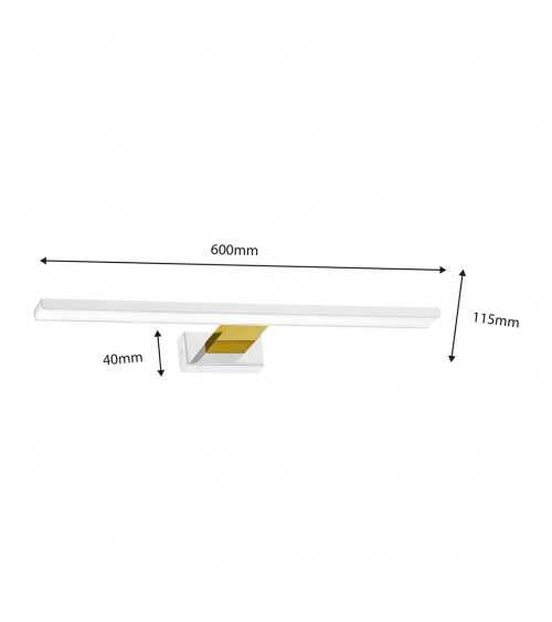 Kinkiet SHINE CHROME 60cm 13,8W LED