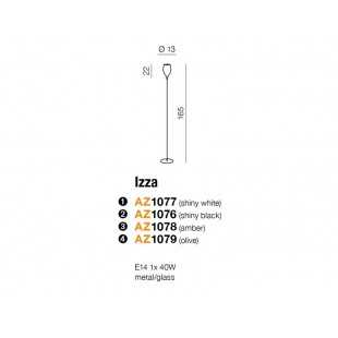 Lampa podłogowa IZZA olive