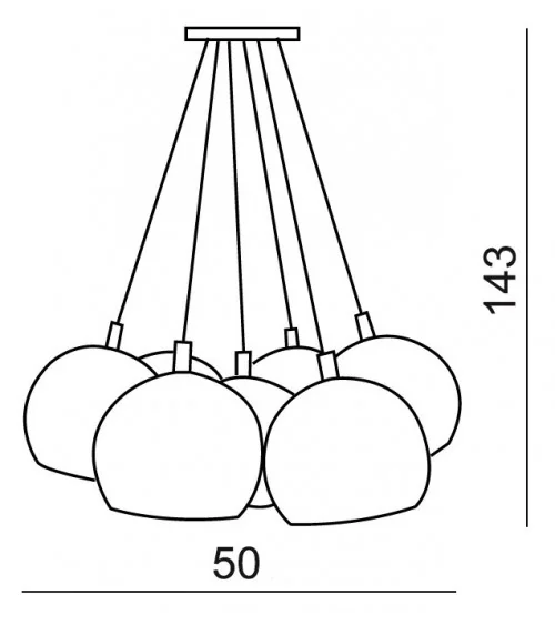 Lampa Noa 7 Azzardo