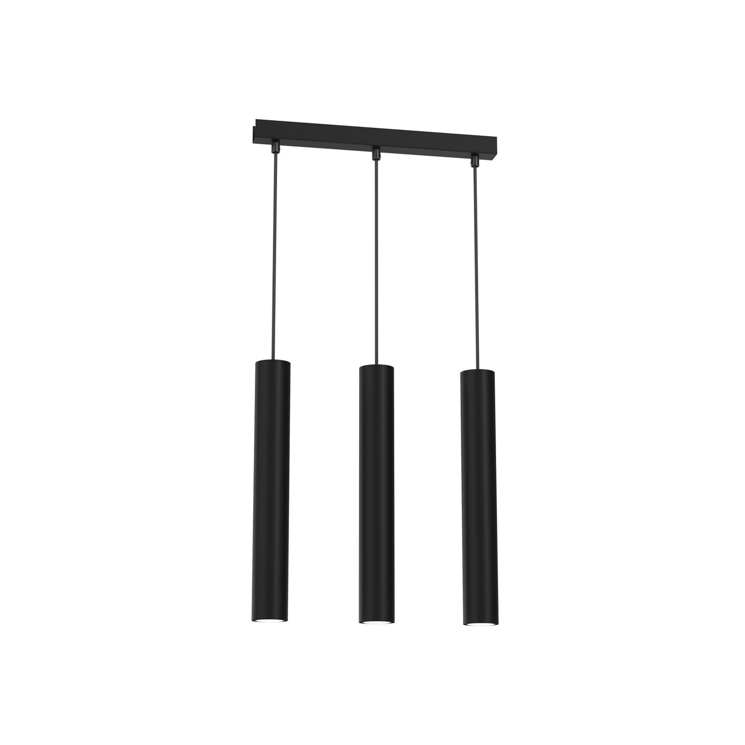 Lampa wisząca HUDSON BLACK 3xGU10