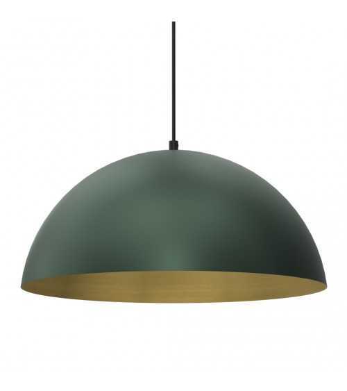 Lampa wisząca BETA GREEN/GOLD 1xE27 45cm