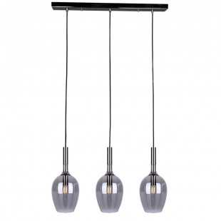 Lampa wisząca LUGANO SMOKED 3xE14