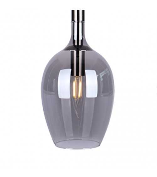 Lampa wisząca LUGANO SMOKED 3xE14