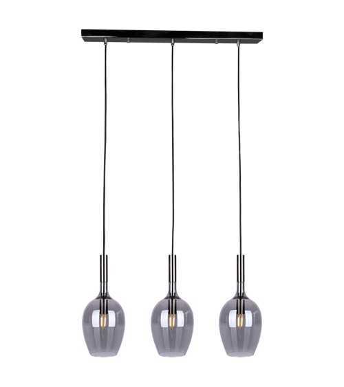 Lampa wisząca LUGANO SMOKED 3xE14