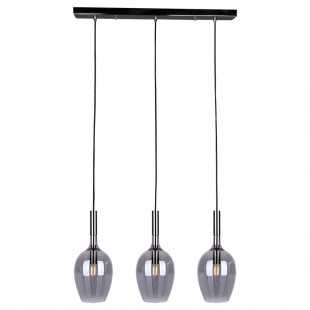 Lampa wisząca LUGANO SMOKED 3xE14