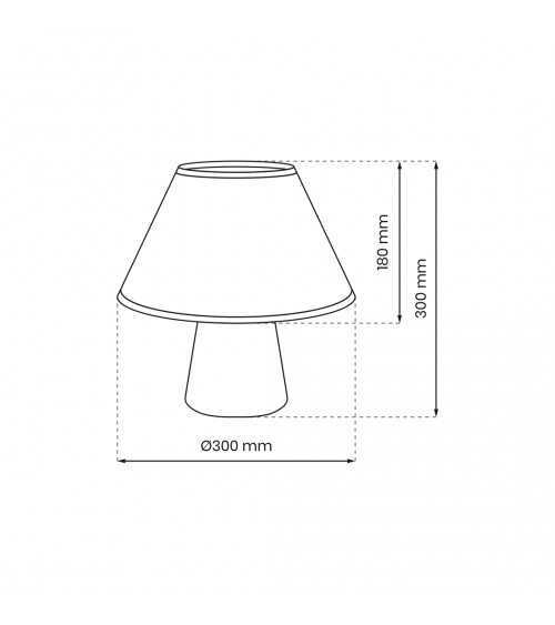 Lampka nocna FIFI WHITE 1xE27