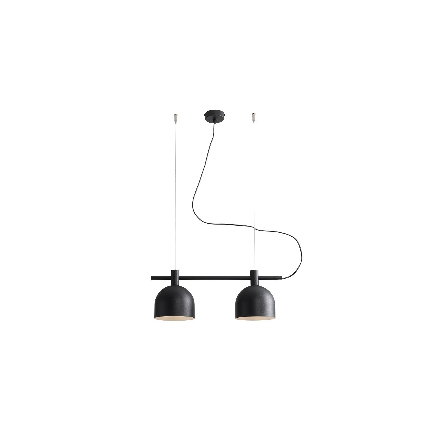 LAMPA WISZĄCA BERYL 2 BLACK