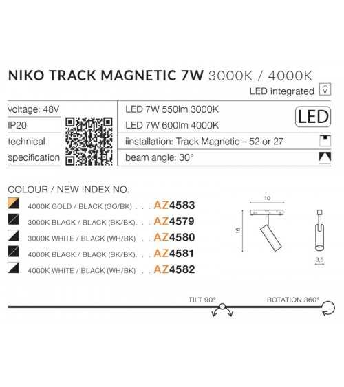 NIKO TRACK MAGNETIC 7W