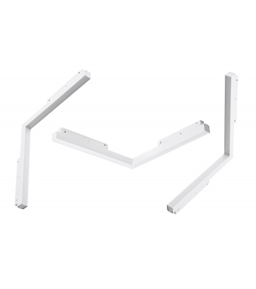 SAGA 30 TRACK MAGNETIC CORNER A  24W MILKY 120