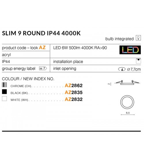 SLIM 9 ROUND 