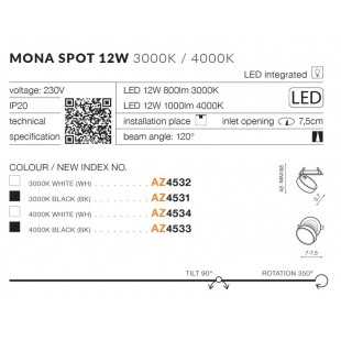 MONA SPOT 12W