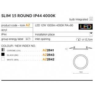 SLIM 15 ROUND