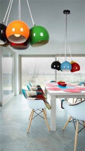 Noa 7 multicolor lampa wisząca AZzardo