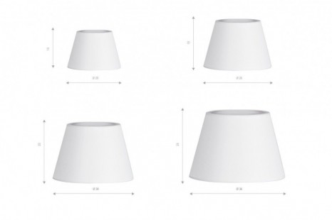 Klosz materiałowy średnica 36cm Shade ZF AZzardo
