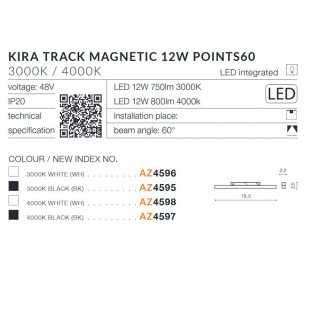 KIRA TRACK MAGNETIC 12W POINTS60
