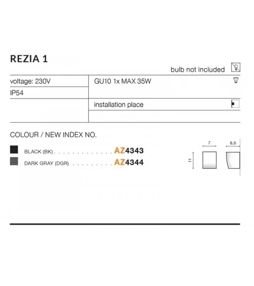 REZIA IP54