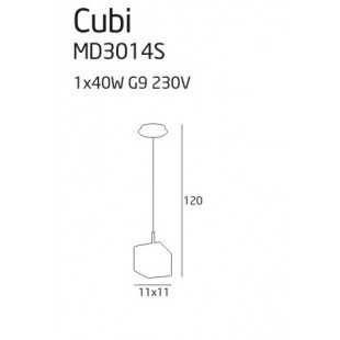 CUBI 11 LAMPA WISZĄCA  MAXLIGHT