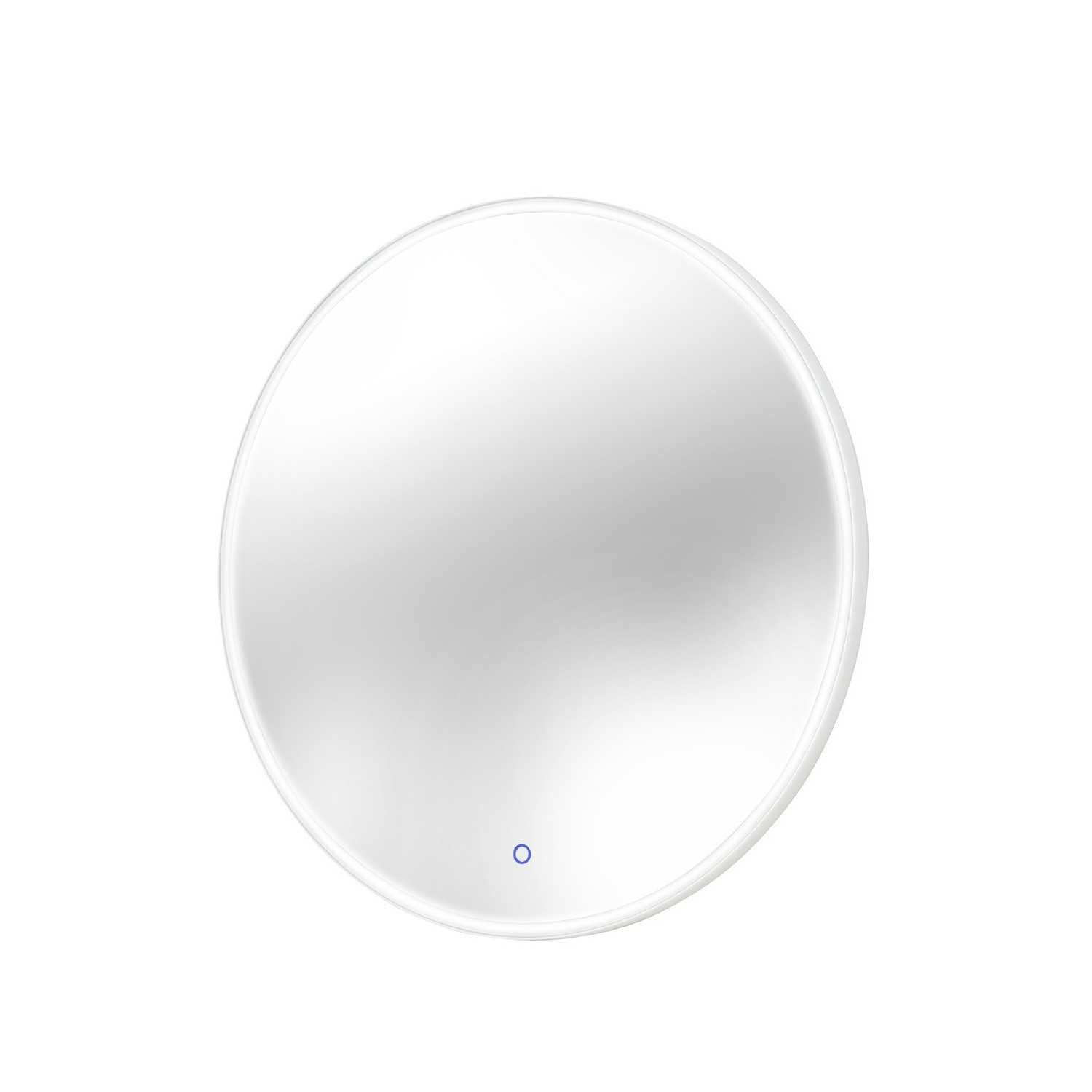 MIRROR LUSTRO PODŚWIETLANE OKRĄGŁE Ø 80 cm, IP44, ściemnialn  MAXLIGHT