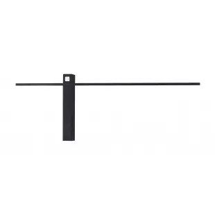 KINKIET SABRE 61 cm CZARNY IP23, ściemnialny z włącznikiem d  MAXLIGHT