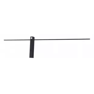 KINKIET SABRE 91 cm CZARNY IP23, ściemnialny z włącznikiem d  MAXLIGHT