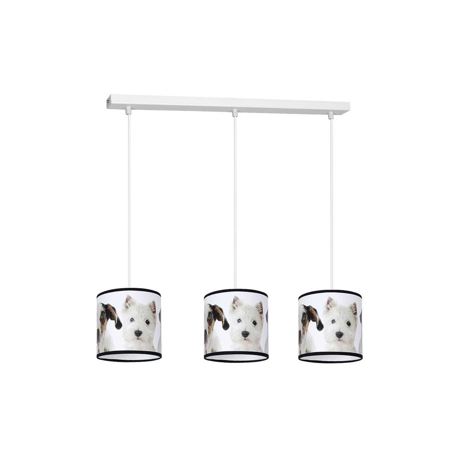 Lampa Wisząca PUPPIES 3xE27